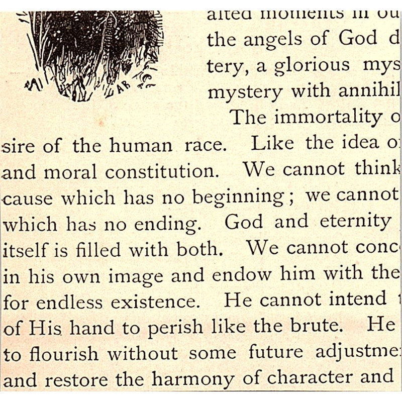 The Death-Bed - Thomas Hood 1884 Poem AG3-M1