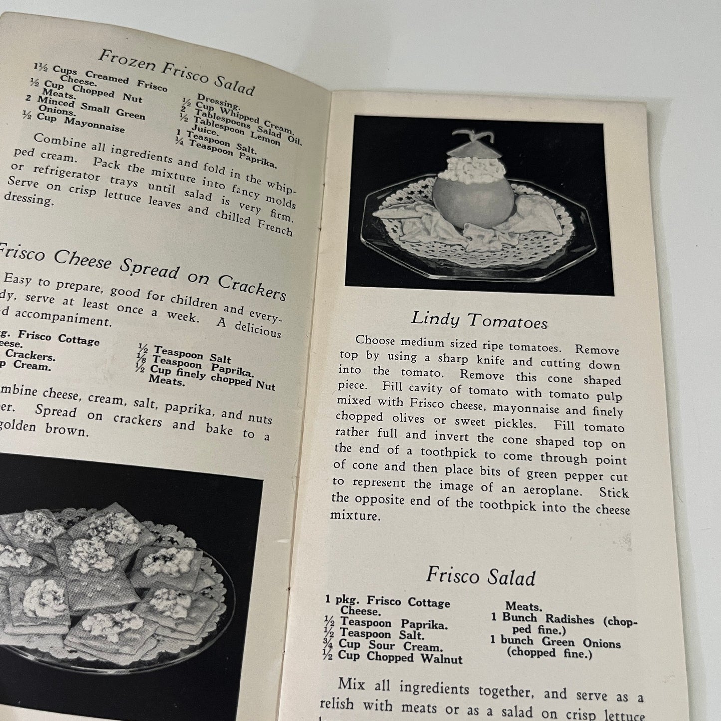 1920s Cottage Cheese Recipe Booklet Beulah Meadd J.D. Roszell Company TE2-BB