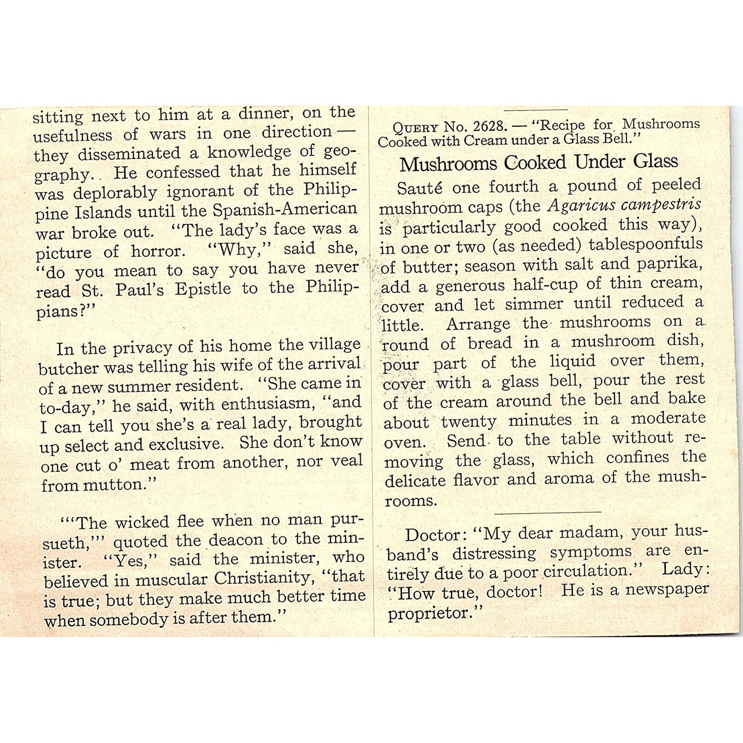 White House Coffee Antique Newspaper Ad Uncle Sam National Menu 4x5 V19