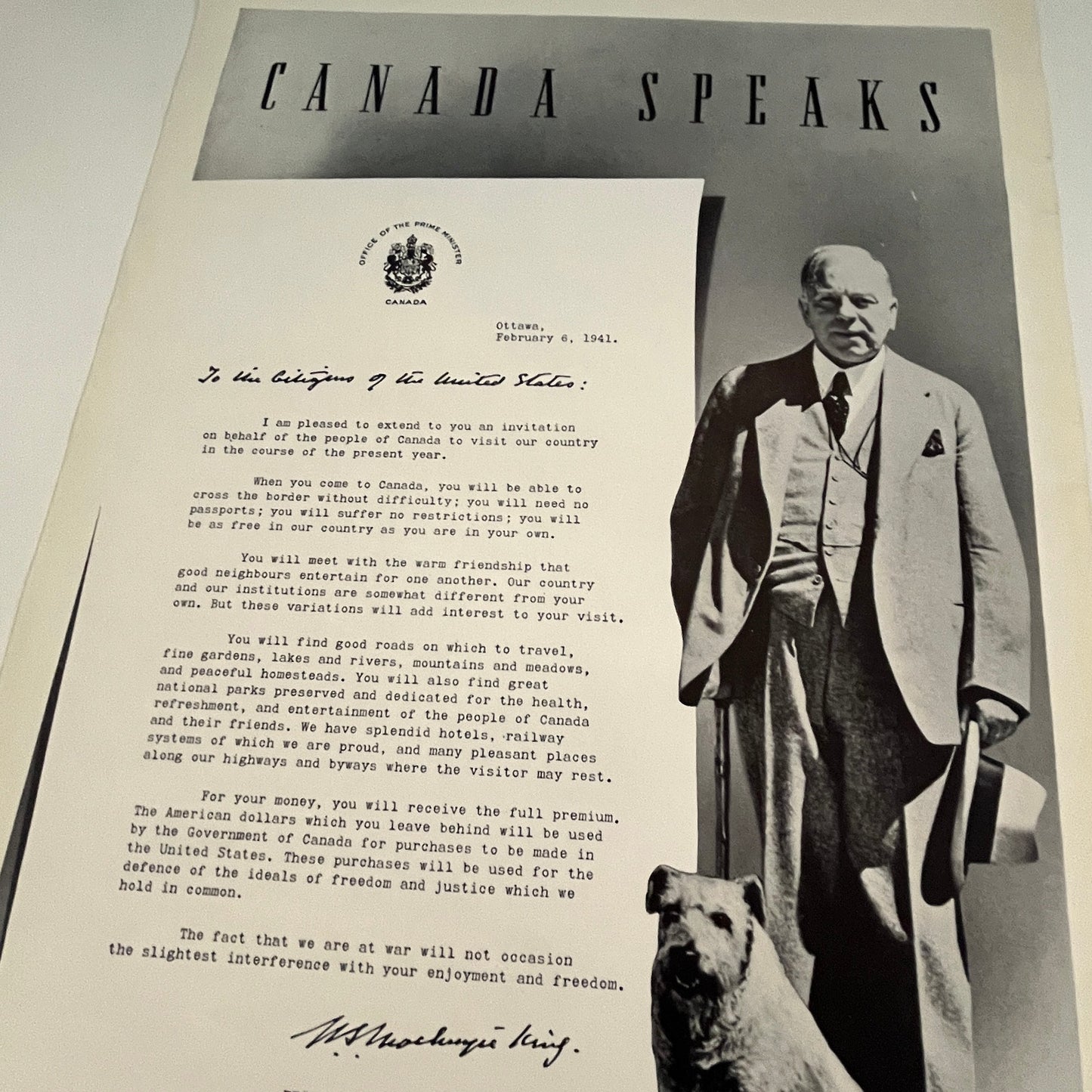 Canada Speaks 1941 Magazine Picture SV1-4