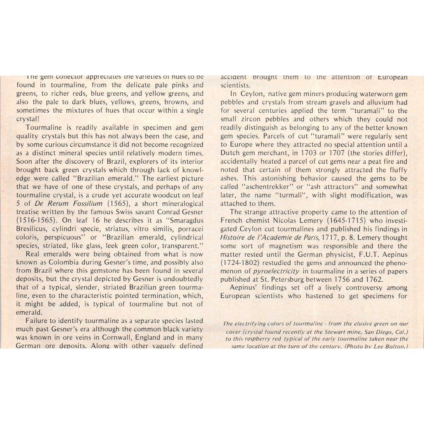 Technical Specialties International Seattle Jewelry Making Items 1971 Ad AD8-R9