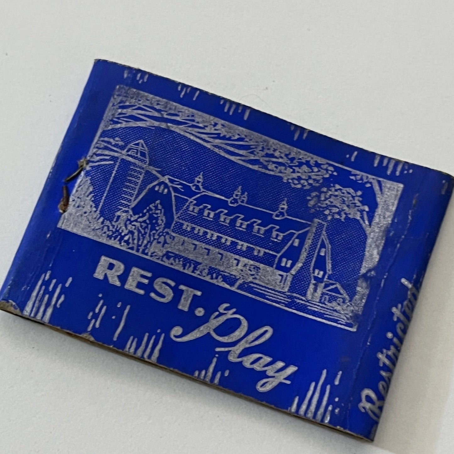 Jug End Barn in the Berkshires Vintage Matchbook Cover TB6-MB1-4