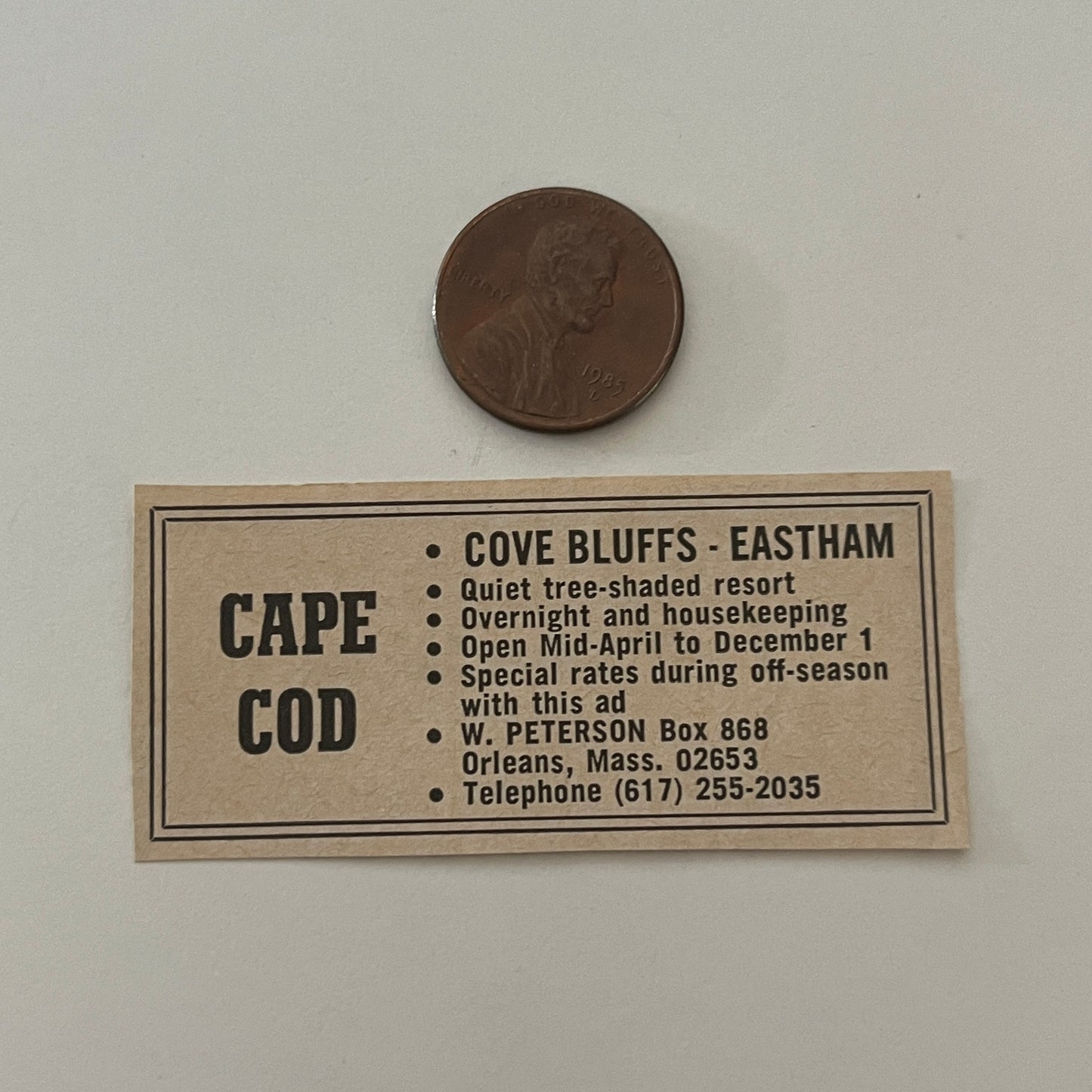 Cape Cod Cove Bluffs-Eastham W. Peterson Orleans MA 1971 Magazine Ad SAG4-S18