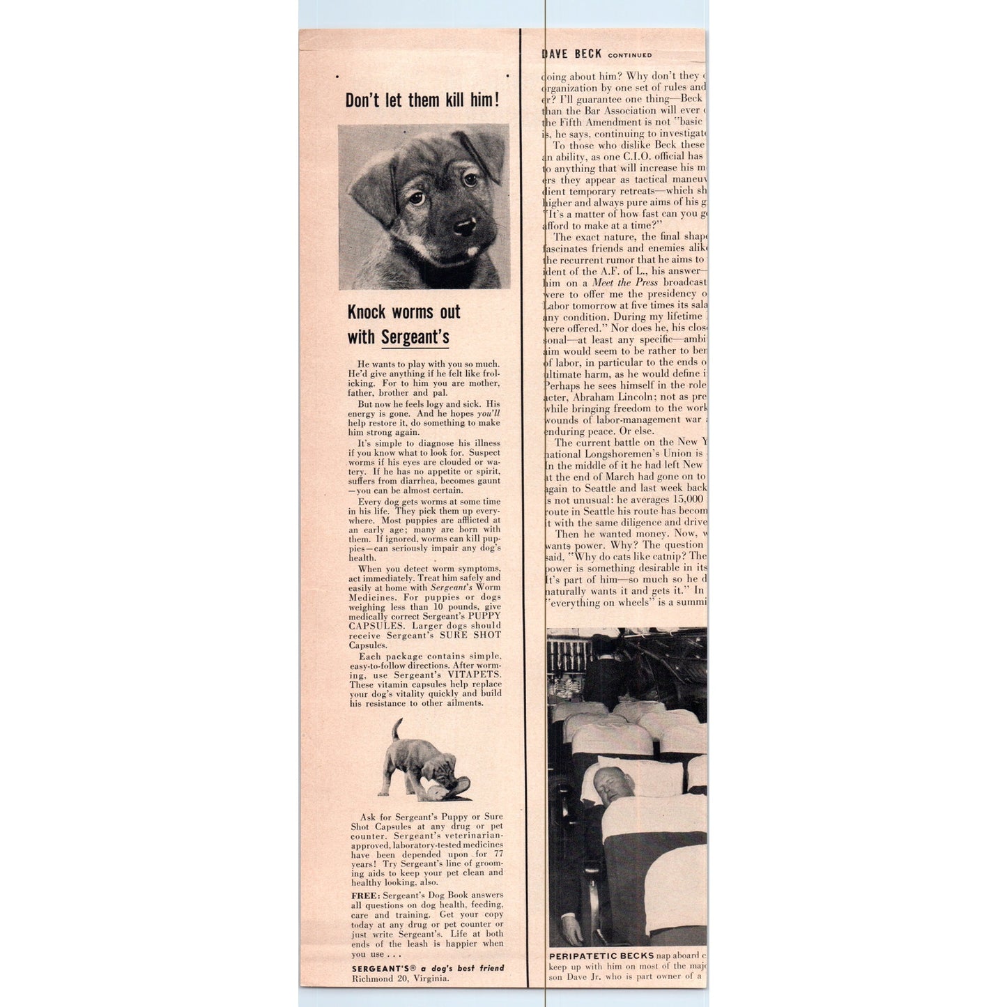 Vintage Haggar Slacks Mickey Mantle Yankees MLB Baseball Magazine Ad 5x13" V1-1