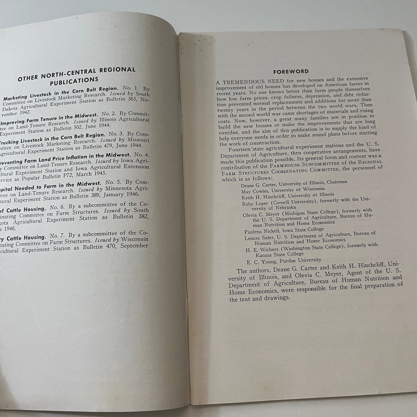 Planning Guide to Build or Remodel Your Farmhouse  1948 Farmers Bulletin TK2-XB3