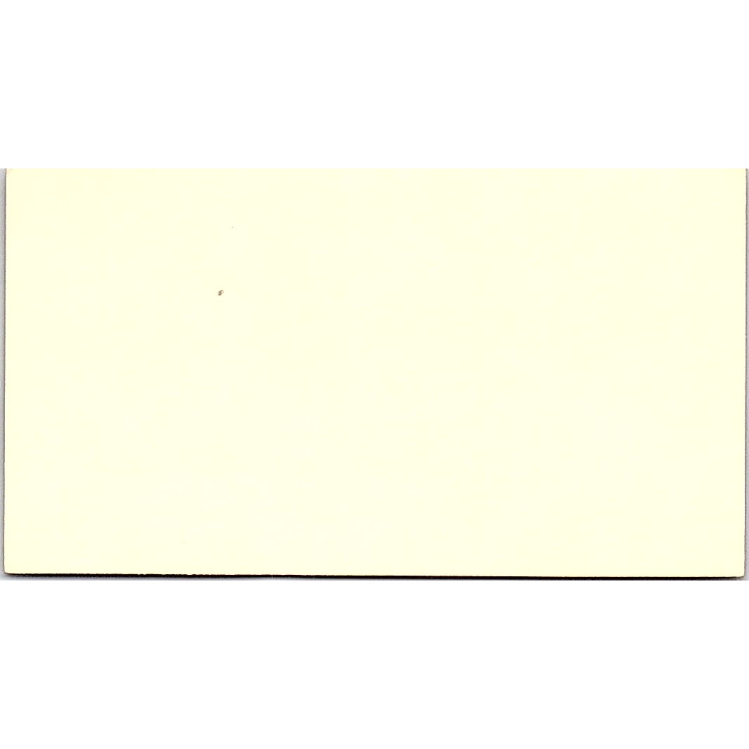 Tropical Tease Inc Printed Sportswear Bob Van Nuys Vintage Business Card SE3-B16