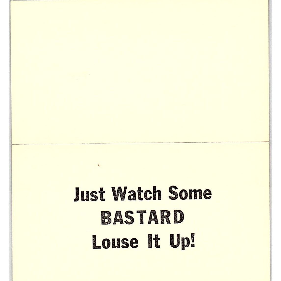 Crestline Liquor Store Geo. & Betty Haida Crestline CA Vtg Business Card SD9-B5