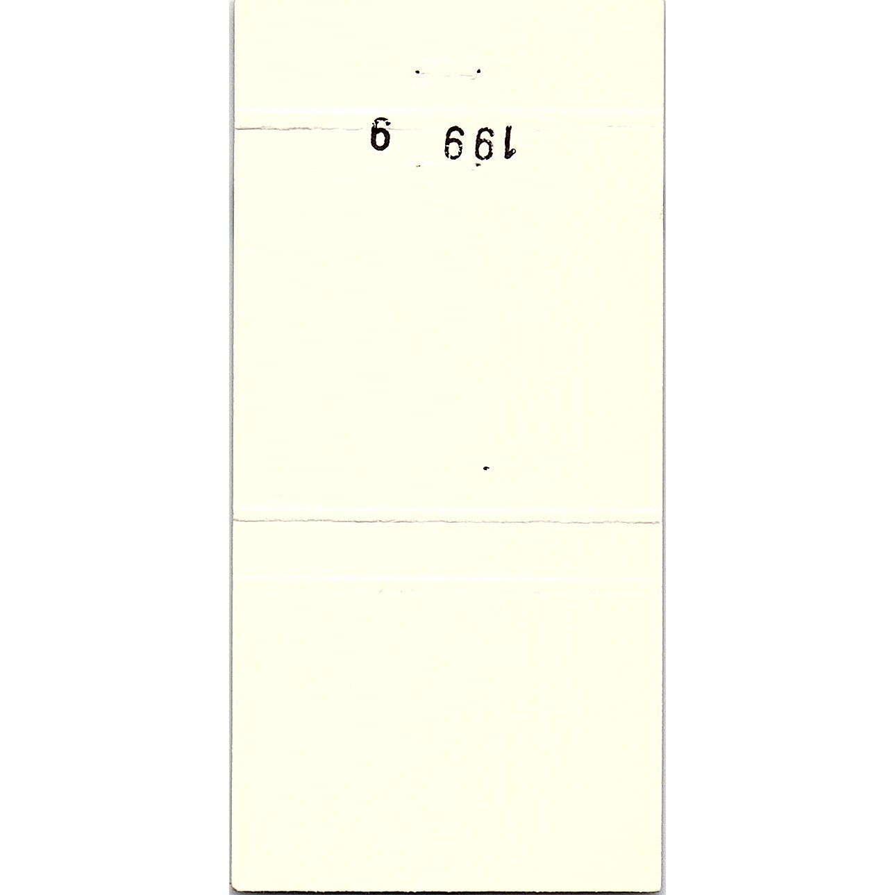 Tom Brokaw Connecticut Matchcover Club 1993 Vintage Matchbook TB6-MB2-7