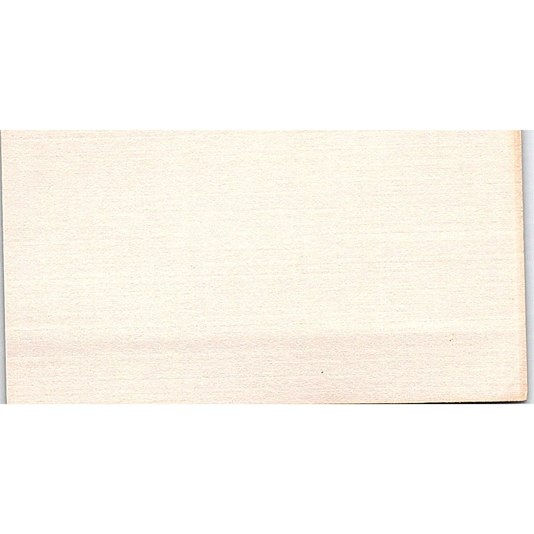 Donald G Snyder CPA Pearland TX Vintage Business Card SD9-B1