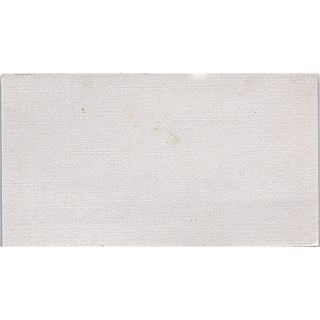 The Back Door Discovery Womens Fashions Los Angeles Vintage Business Card SE5-B4