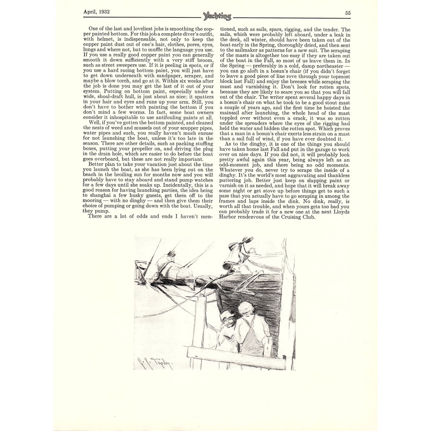 Pictures of Opening of Yacht Racing Season at Palm Beach Lake Worth 1932 V1-4