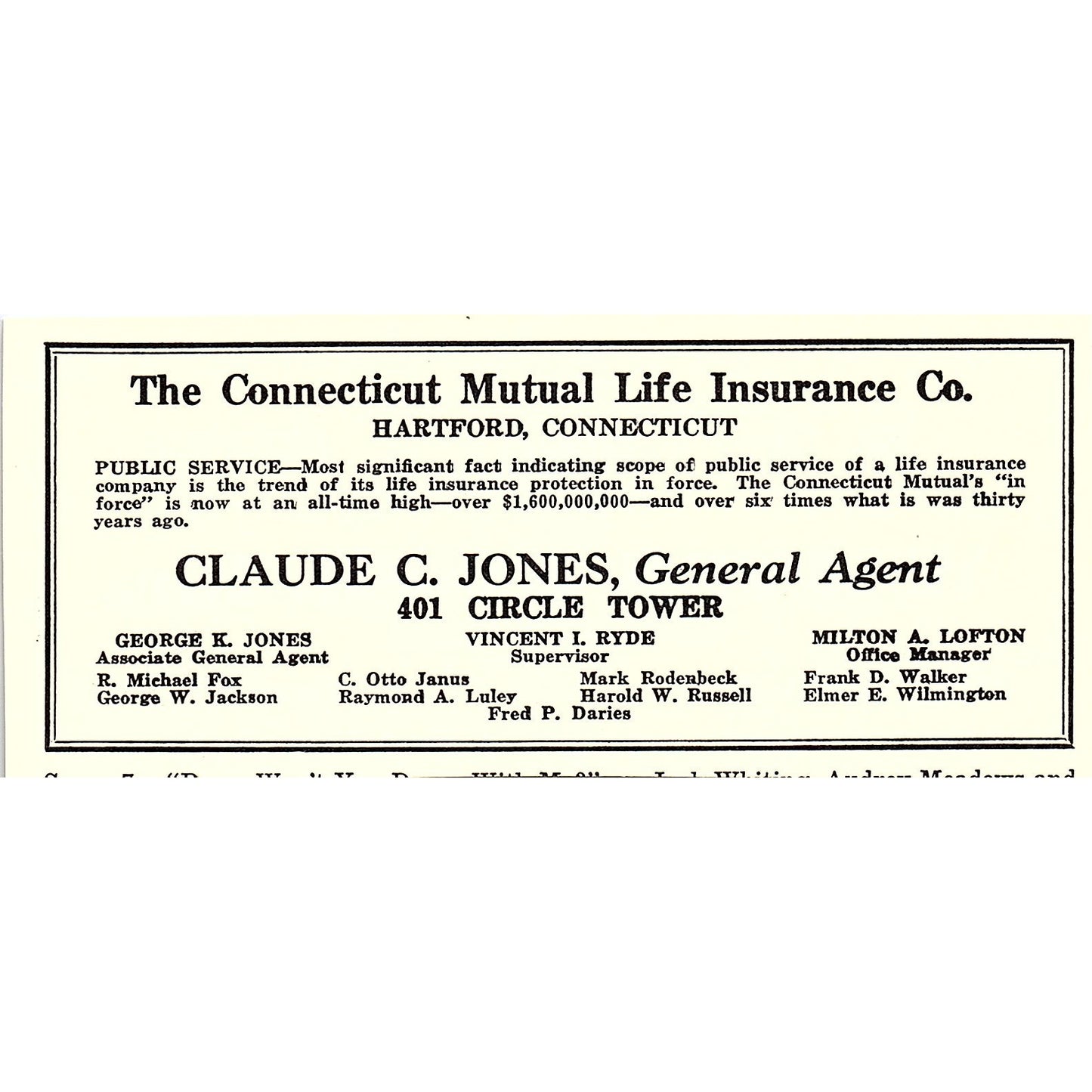 Walter Hiser Inc Ford Sales Indianapolis IN 1947 Ad AF6-21