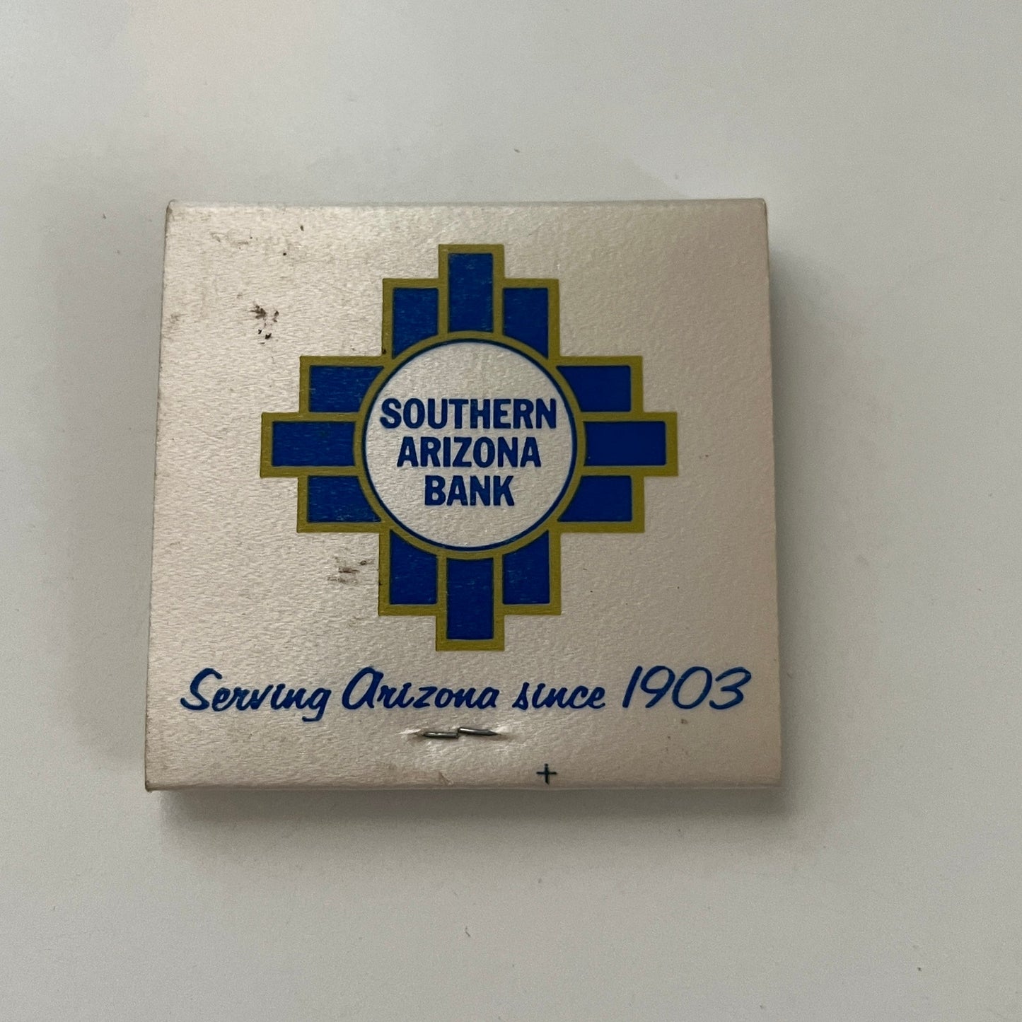 Southern Arizona Bank Feature Matches Vintage Matchbook TB7-XSM