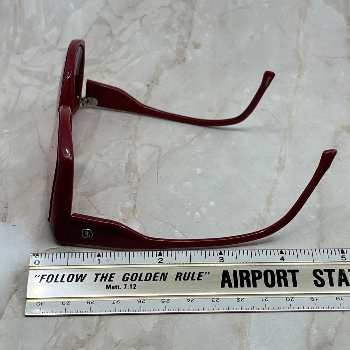 Retro Women’s BL Red Oversize Sunglasses Eyeglasses Frames TD7-G8-8