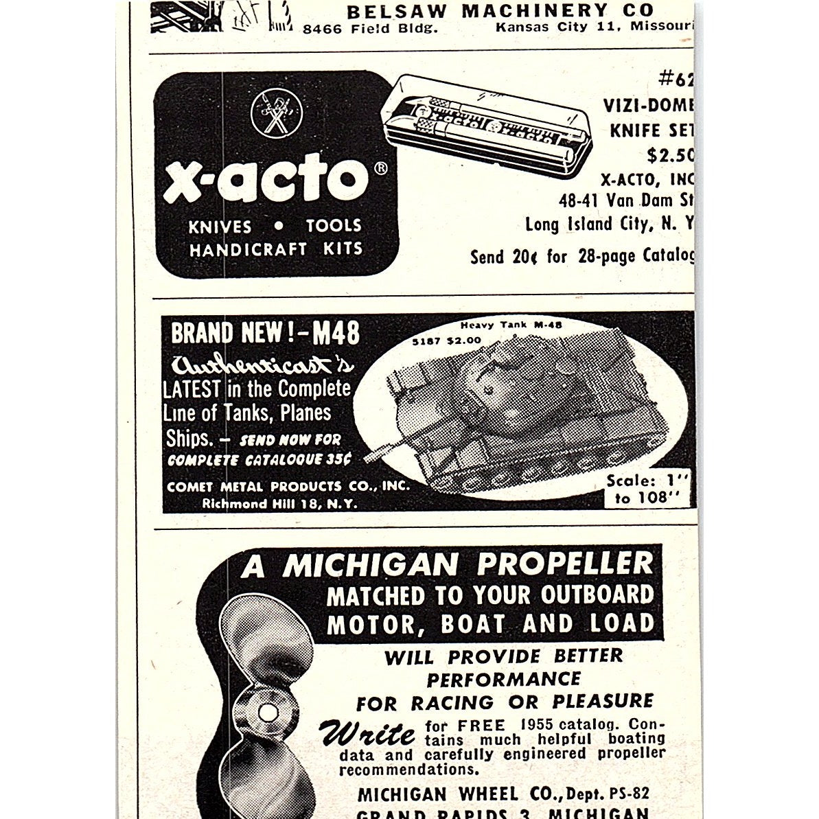 W.R. Brown Corporation Speedy Sprayer Paint Tool Chicago IL 1955 Ad AF9-M2