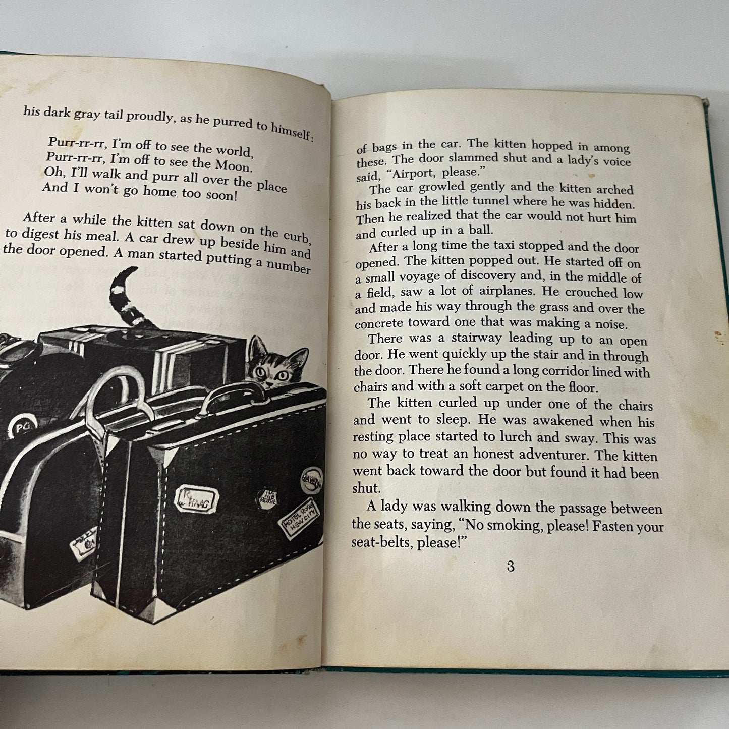 Vintage 1952 SPACE CAT by Ruthven Todd Hardcover Paul Galdone TK3