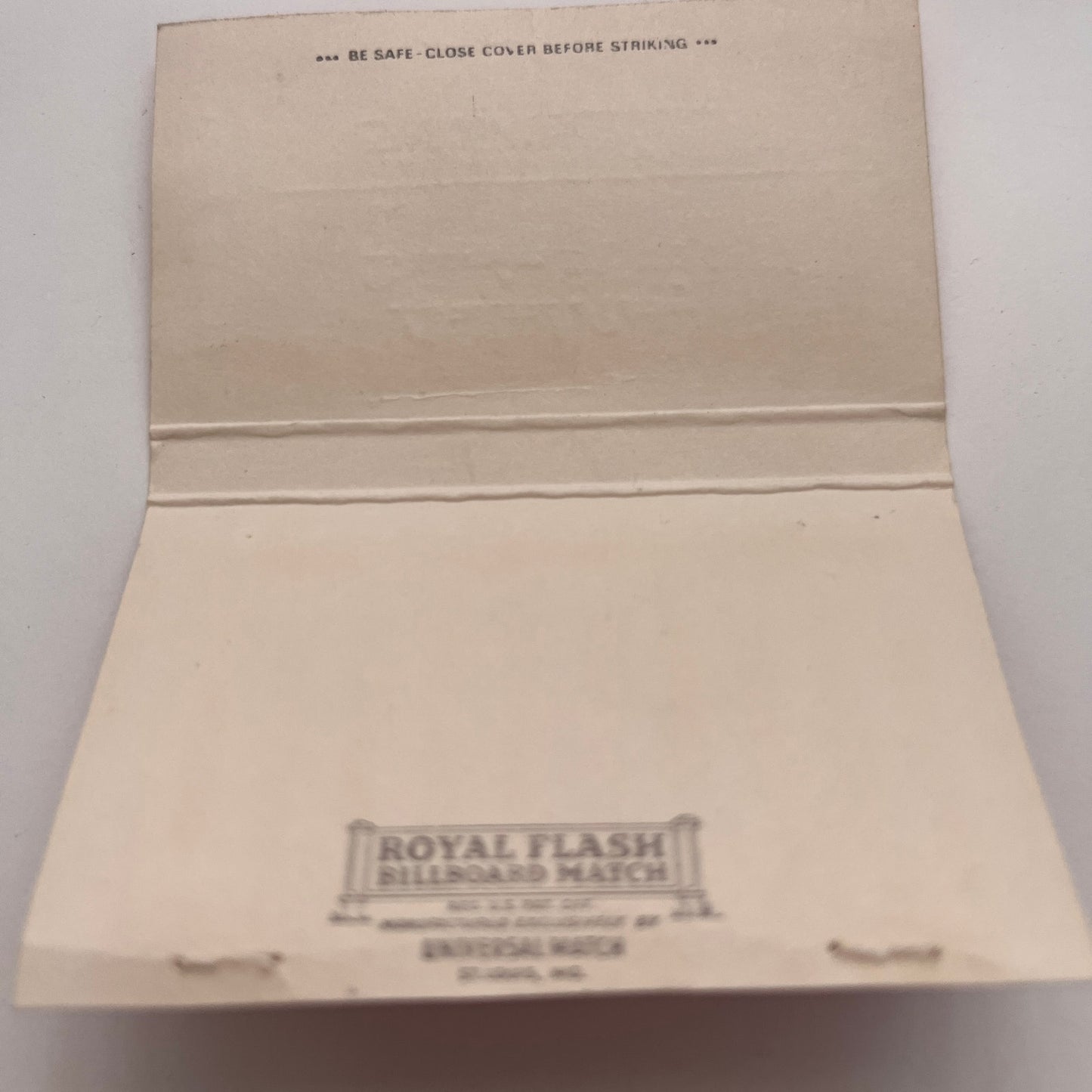Lara and Renny Wedding Dec 24, 1976 Vintage Matchbook Cover MM3-4