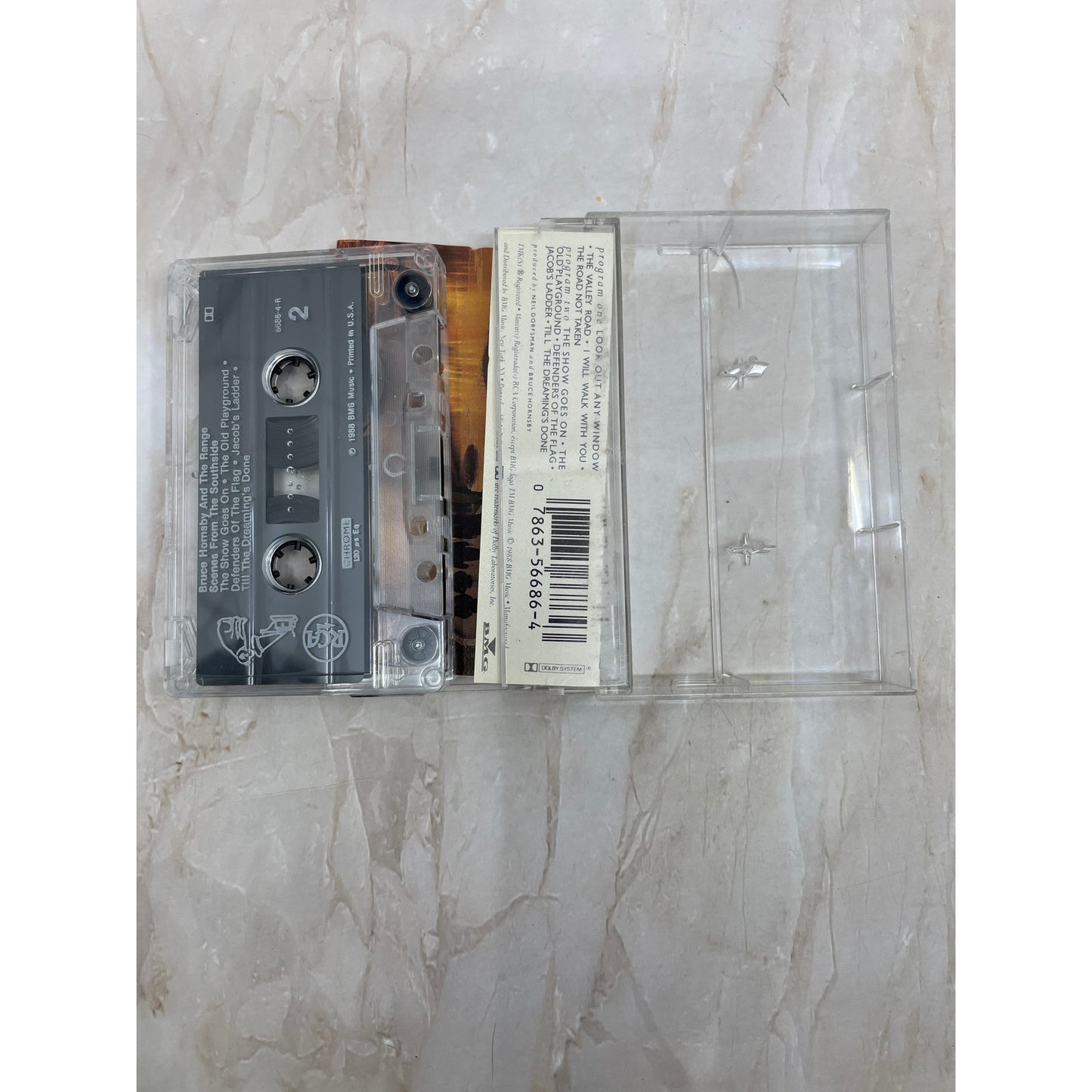 Bruce Hornsby & The Range Scenes From the Southside Cassette Tape TH9-T1