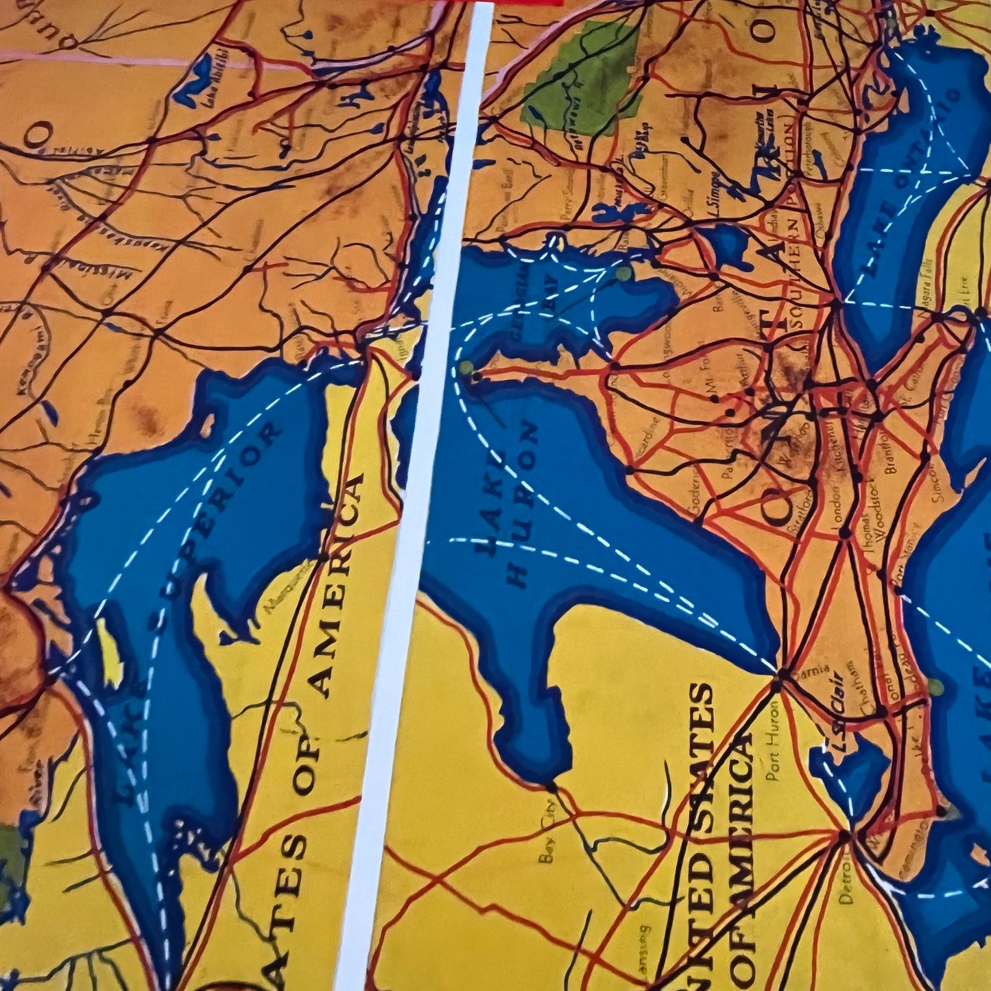 Ontario Calls You Wall Art 1941 Art Print SV1-5