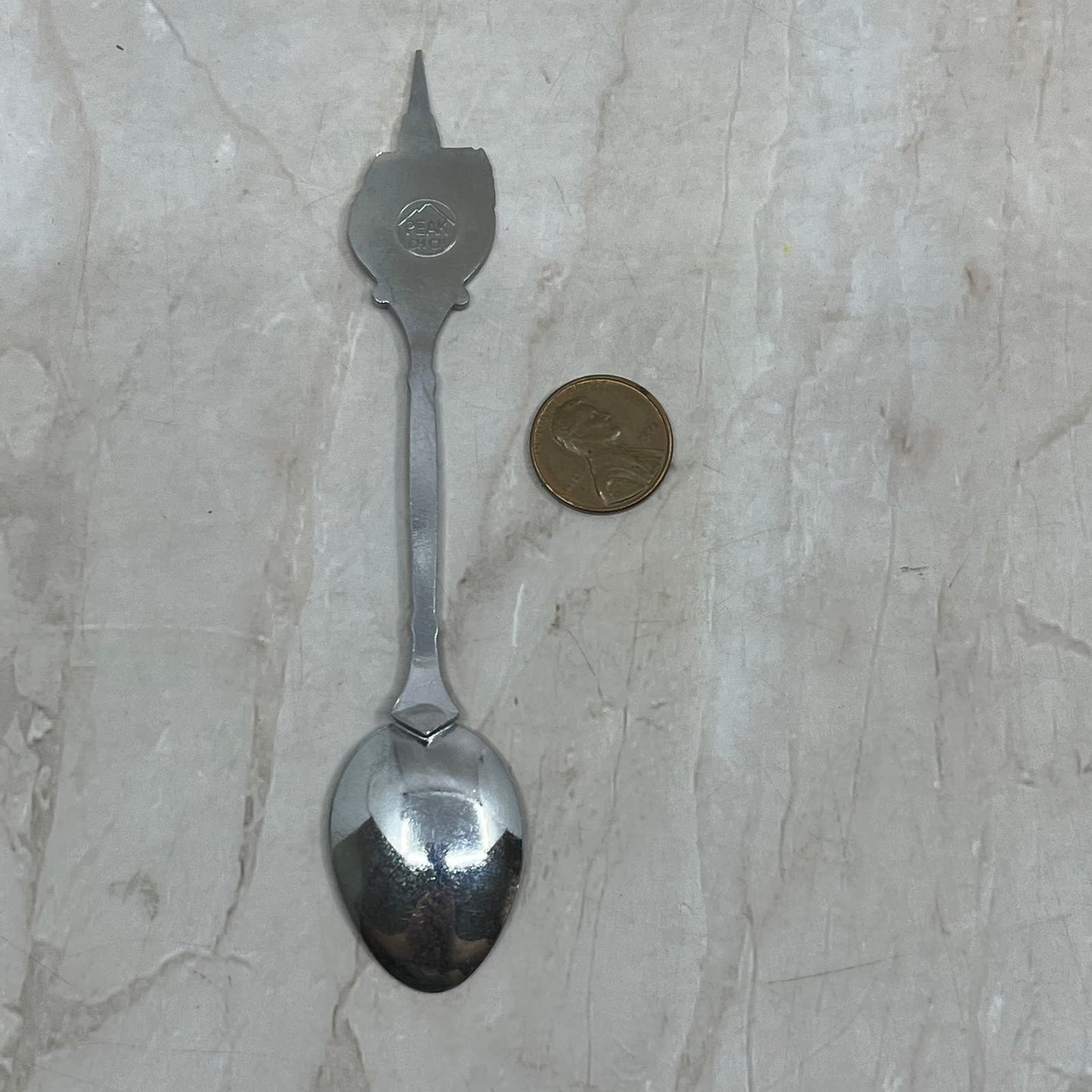 Vintage Christchurch Cathedral New Zealand Souvenir Spoon TG9-SP