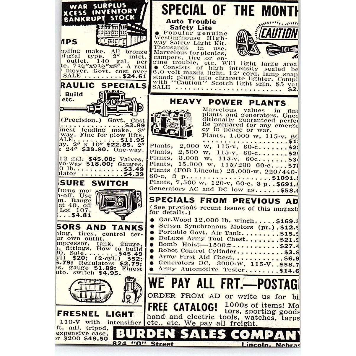 American Floor Surfacing Machine Co Toledo Ohio 1955 Ad AF9-M1