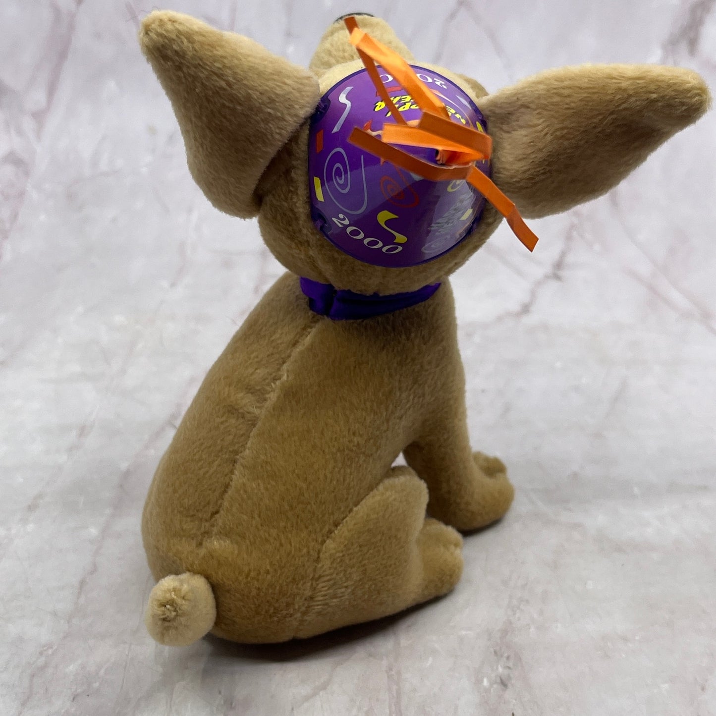 Vintage Yo Quiero Taco Bell Talking Chihuahua Dog Plush Toy 6" Y2K New Years TA9