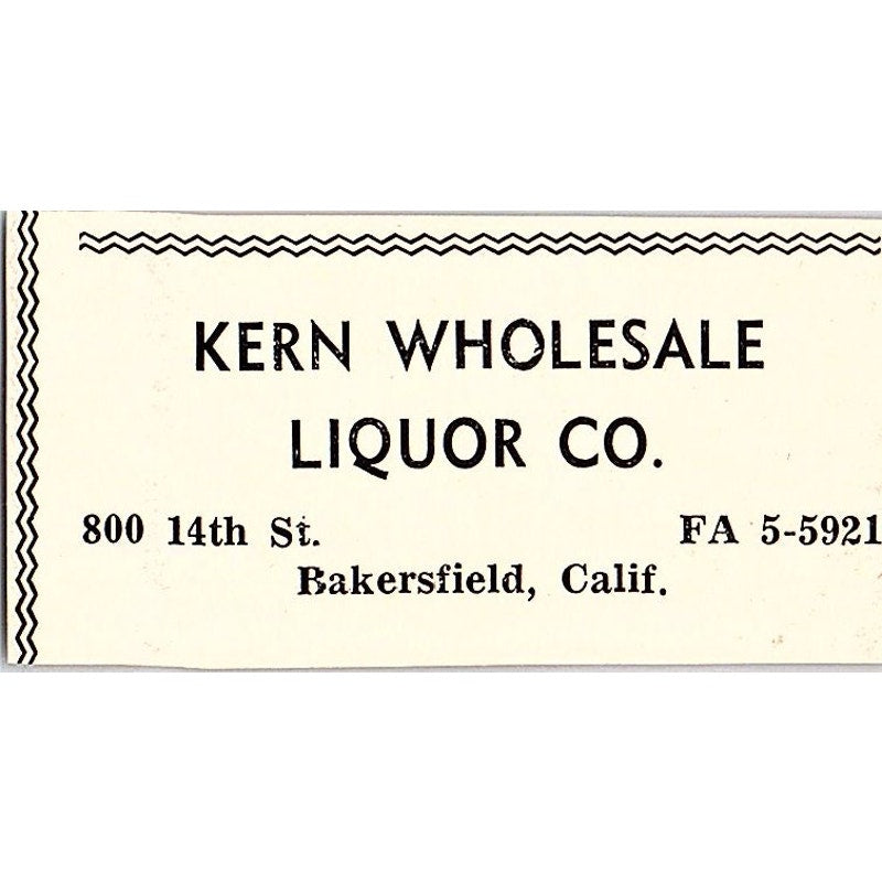Taft Heights Pharmacy C.R. Almgren, Kern Wholesale Liquor Taft c1965 Ad AF8-S23