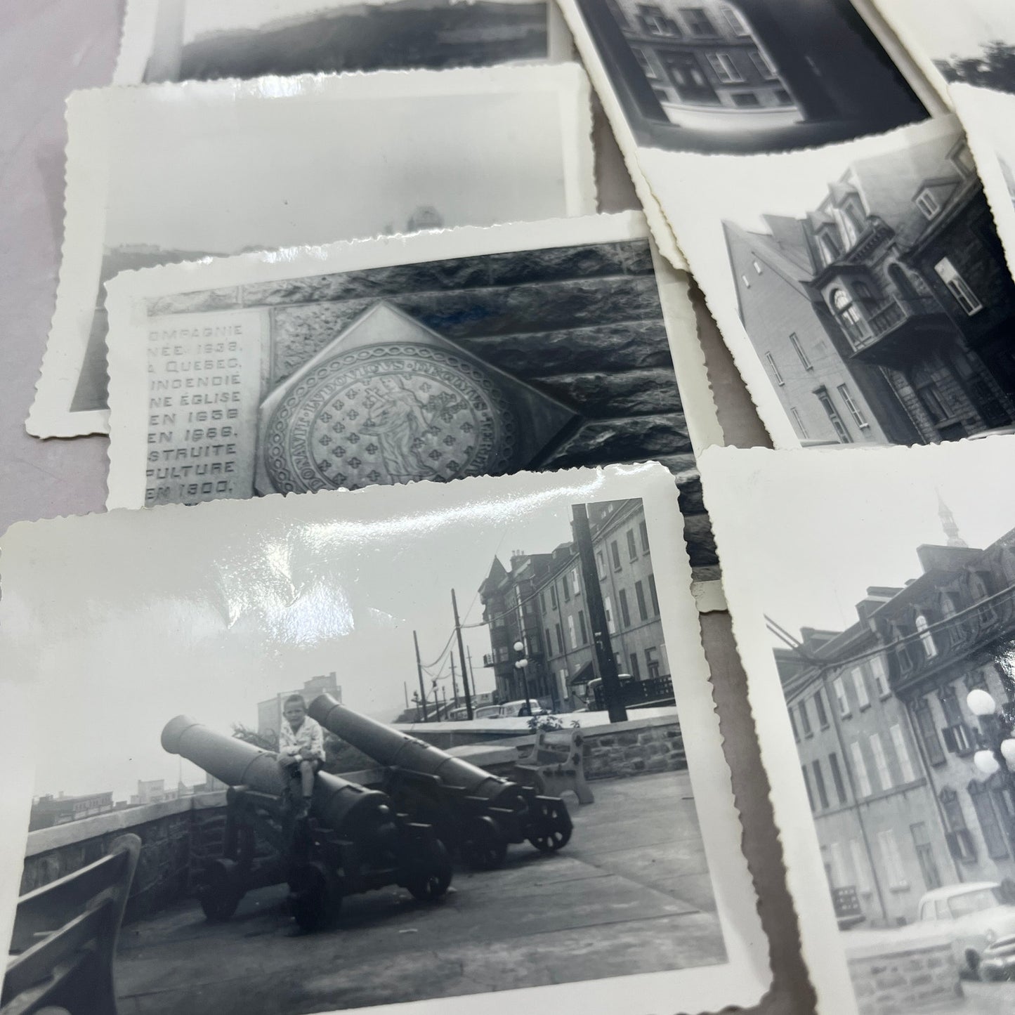 1953 Quebec Canada Lot of 16 Original Photos SB7