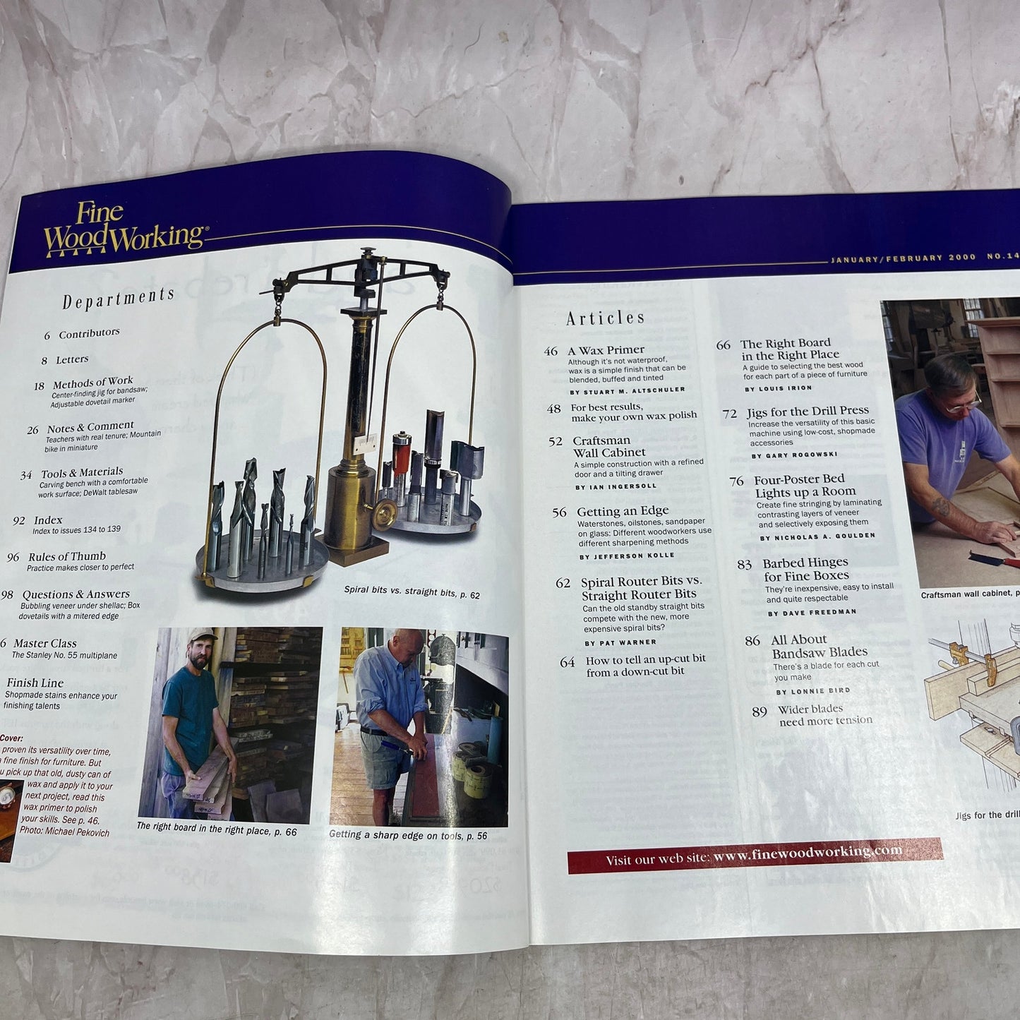 Finishing Wax - Feb 2000 No 140 - Taunton's Fine Woodworking Magazine M33