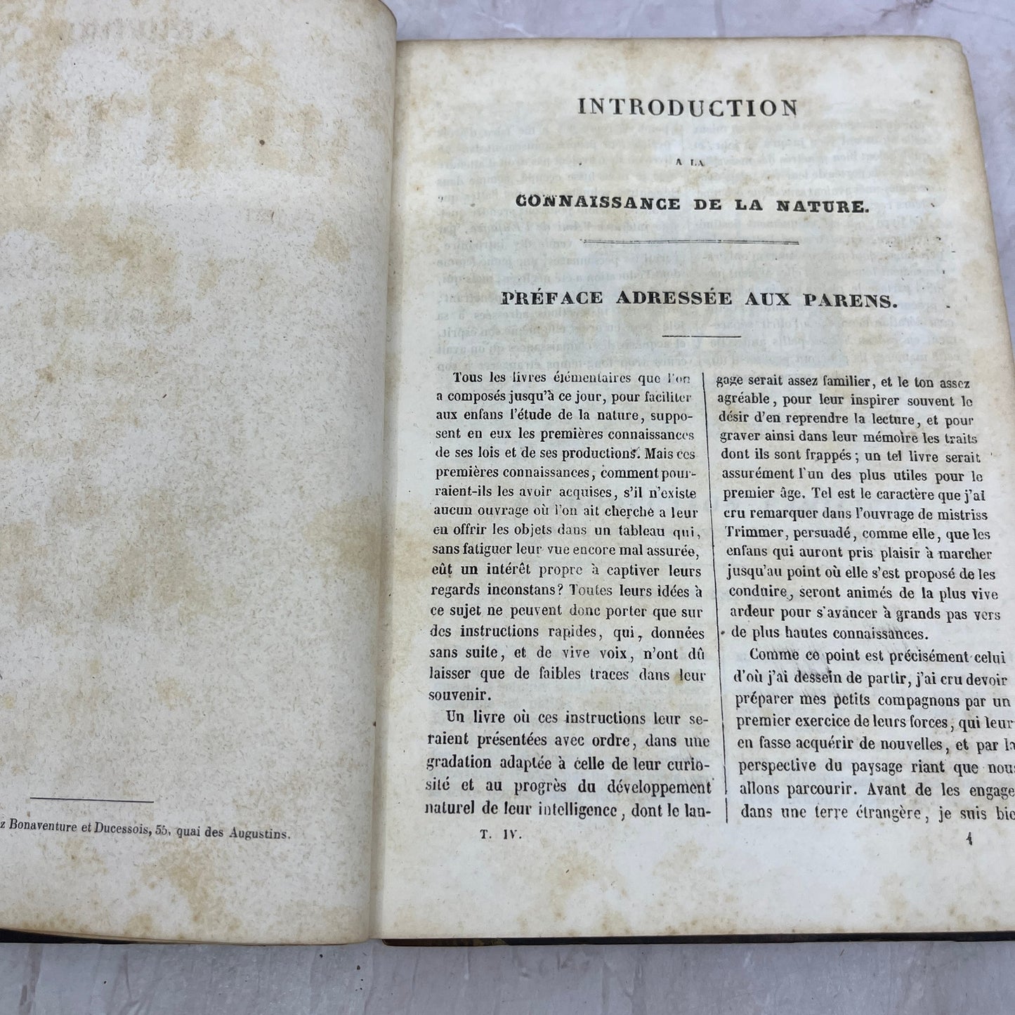 1858 Sandford Et Merton Du Petit Grandisson Children's Book TA9-B7