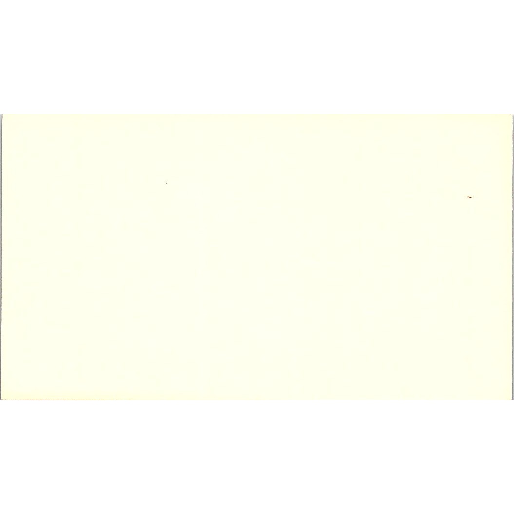 International Stevedoring John Terril TX Houston Vintage Business Card SB4-B11