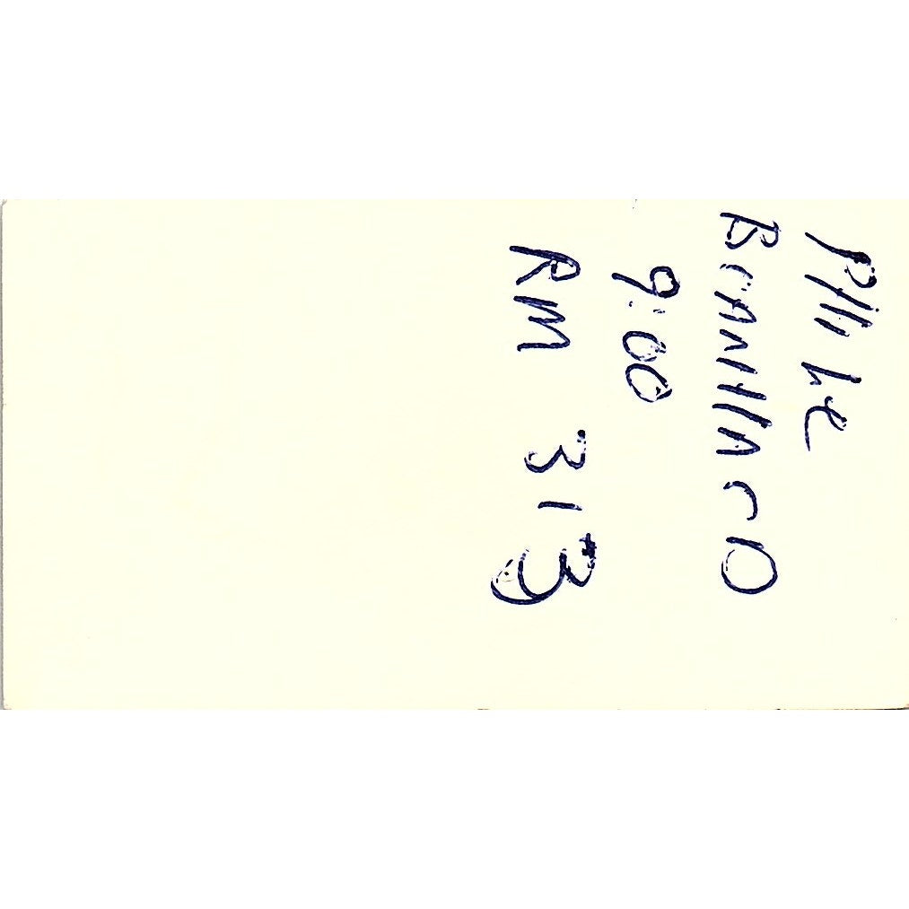 Joe August Independent Dismantlers Benefit Assn Inglewood Business Card SE3-B14