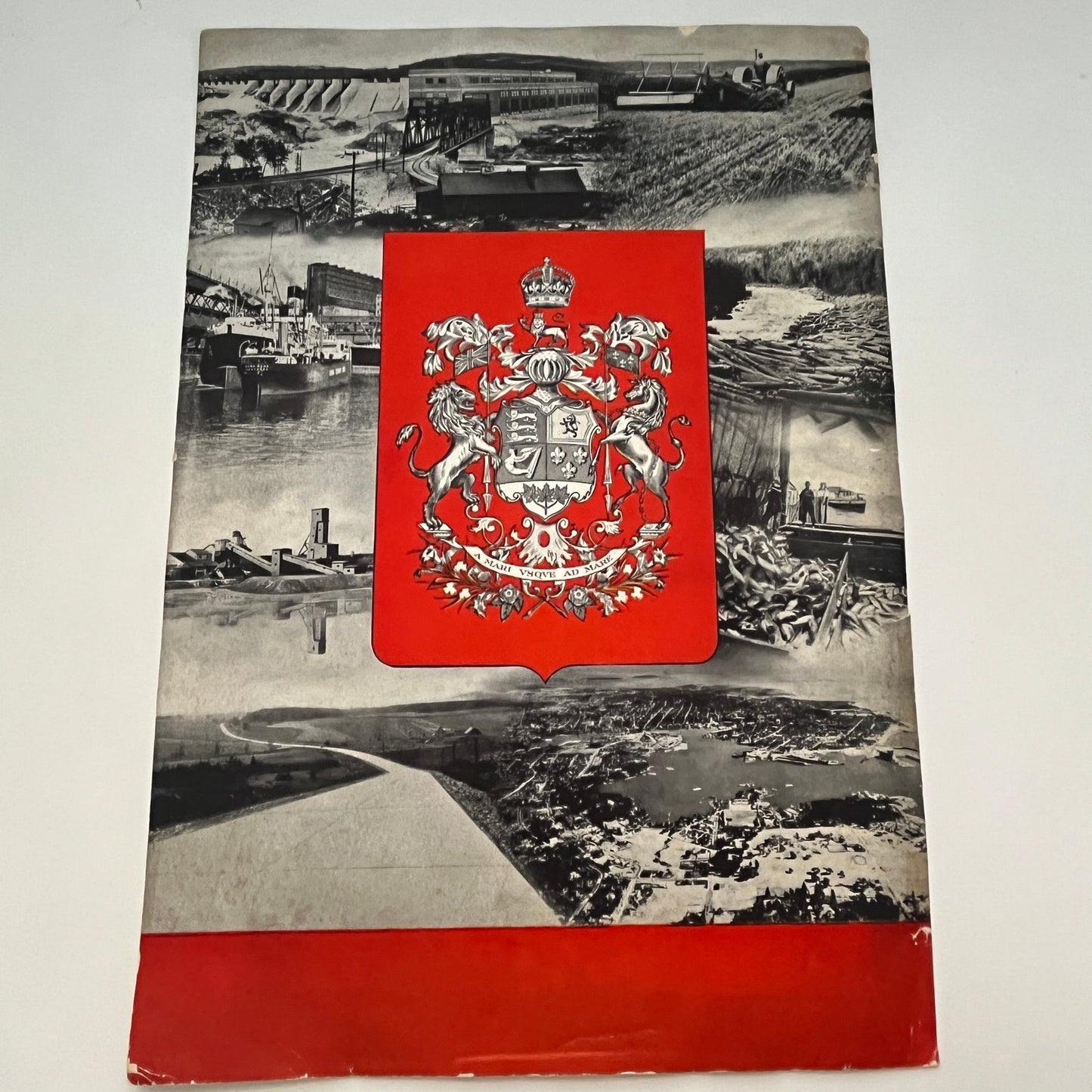 A Mari Usque Ad Mare Wall Art 1941 Art Print SV1-5