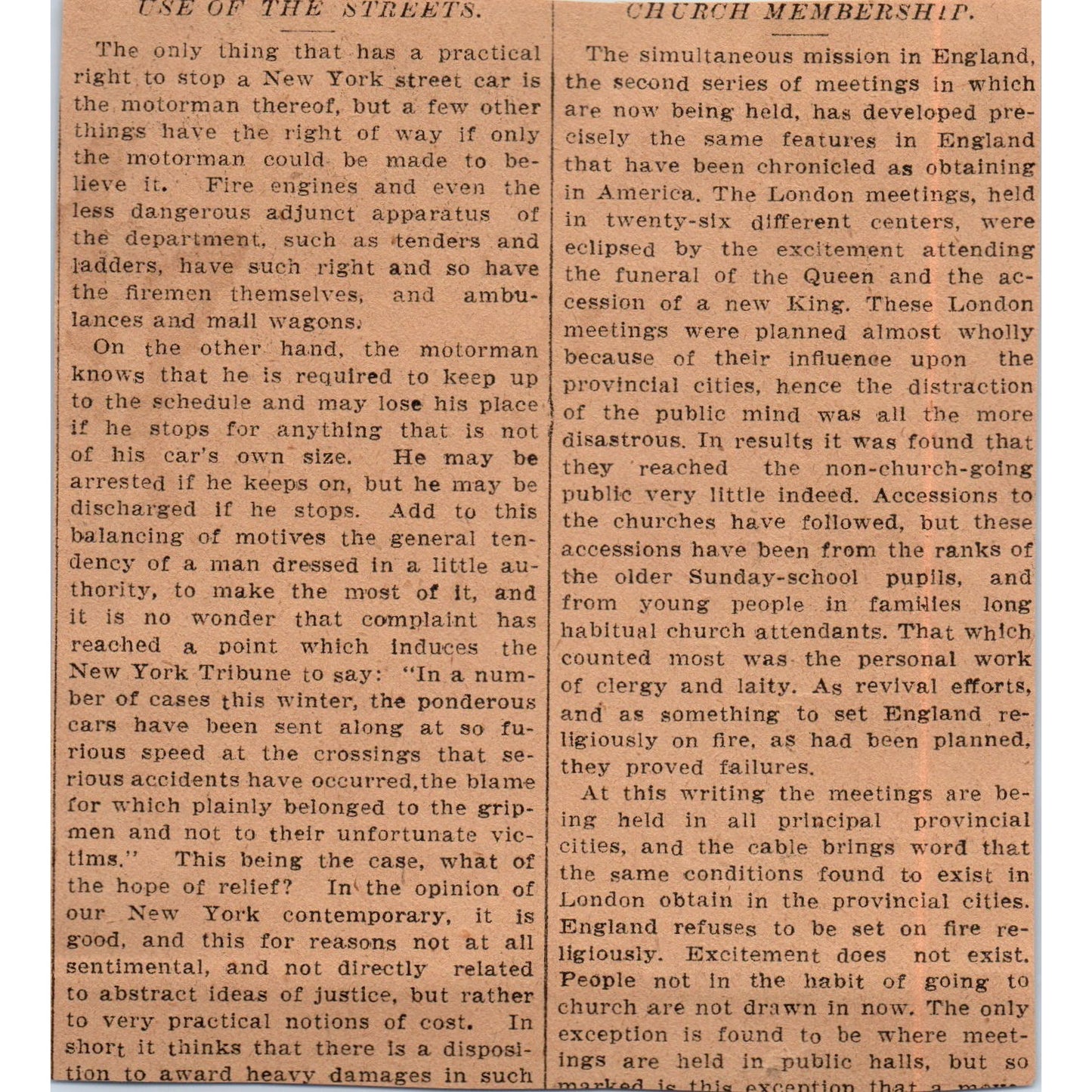 Kennedy Biscuit Works Cambridgeport MA Hartford 1901 Newspaper Ad AD8-H2