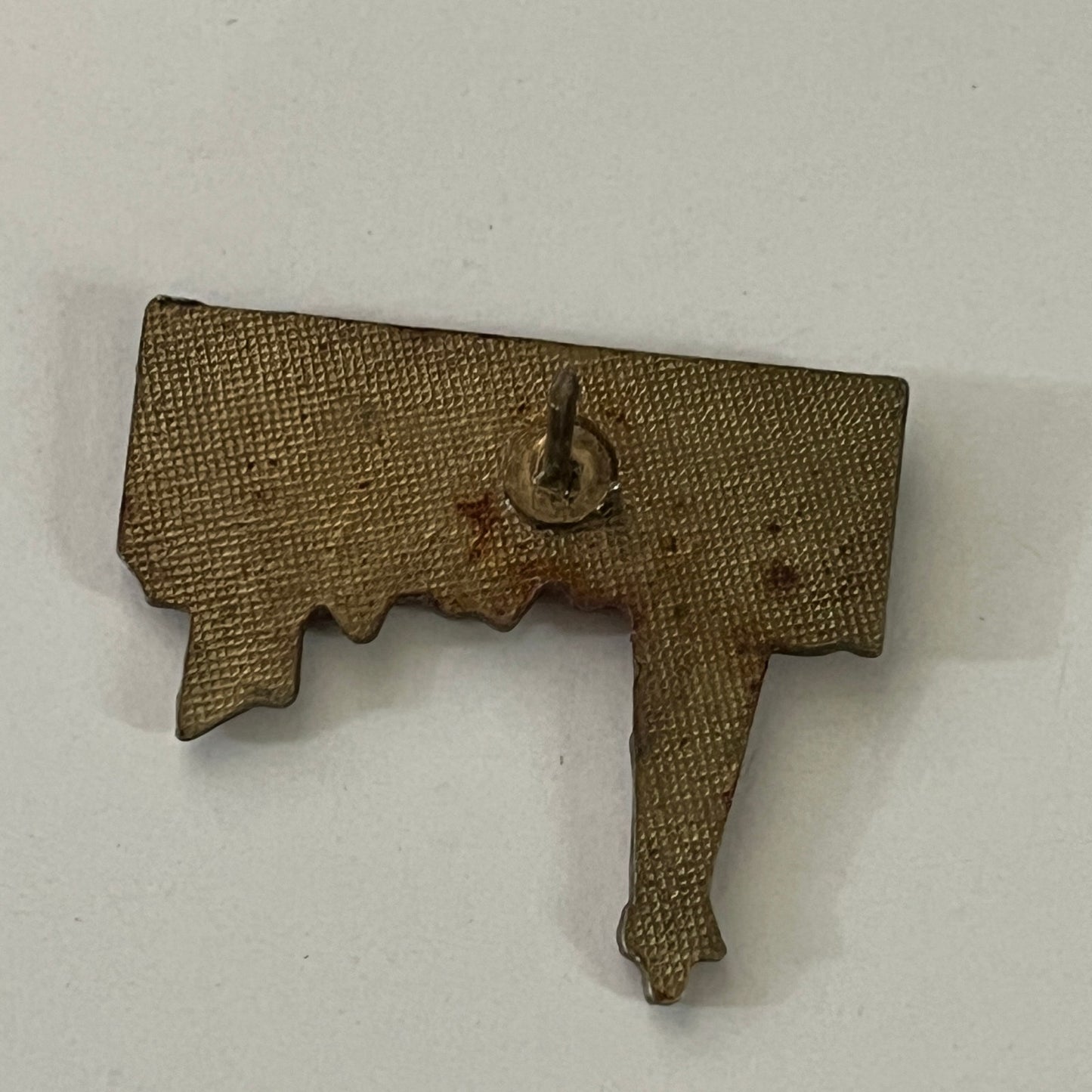 Oil Field Trash and Proud Of It Vintage Lapel Pin Enamel Pinback Button SD6