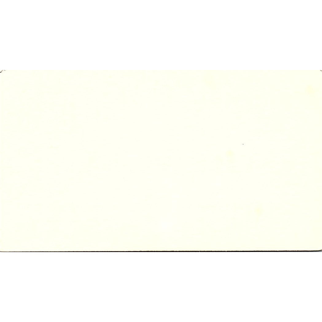 C&W Tire Service Johnny R. Perez Long Beach CA Vintage Business Card SE3-B13