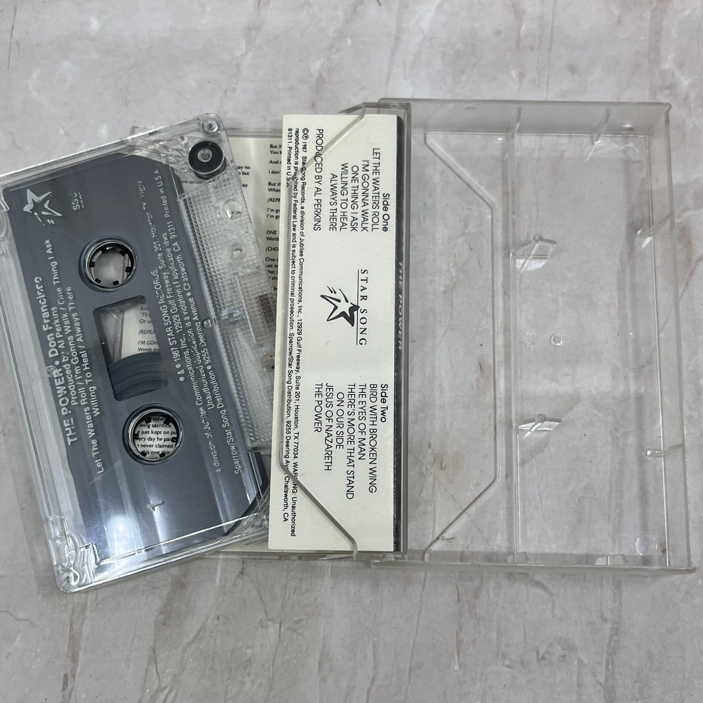 Don Francisco - The Power - Cassette Tape TH9-C1