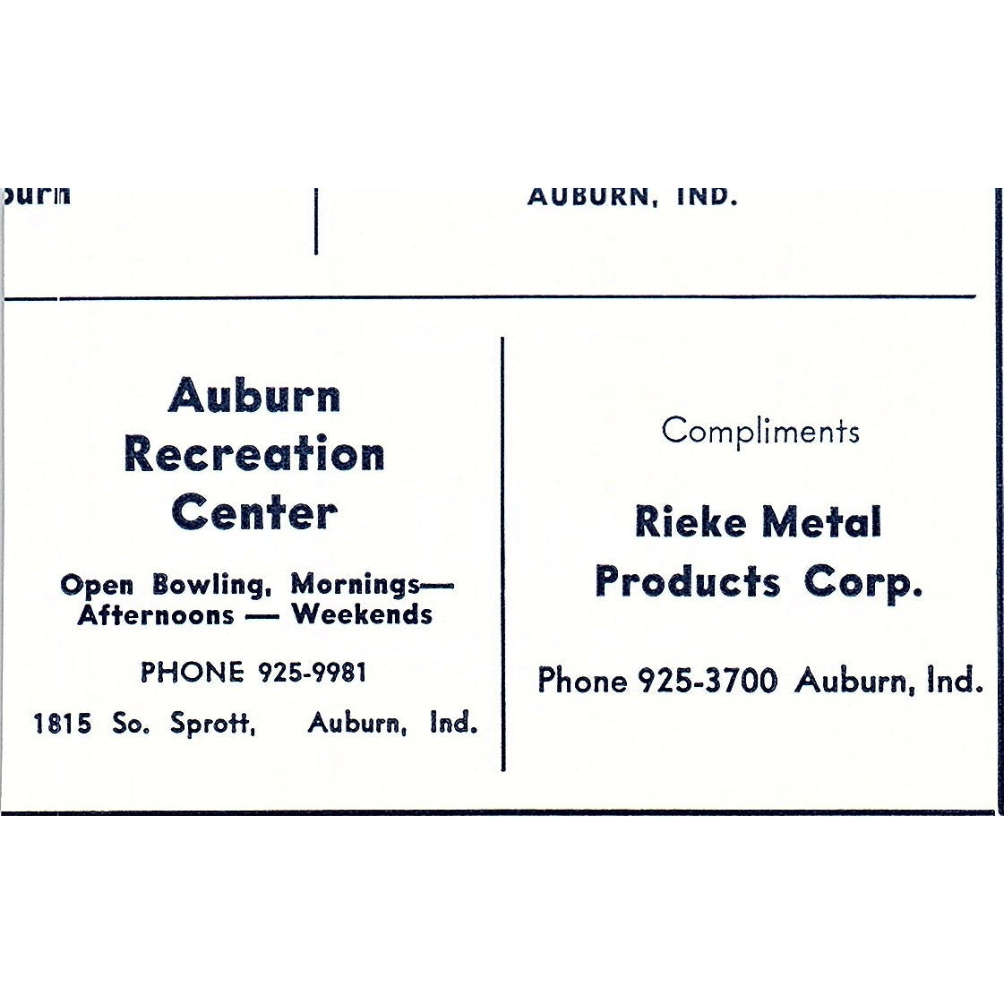 Mix Mill, Inc Bluffton Indiana 1964 Ad AG1-S18