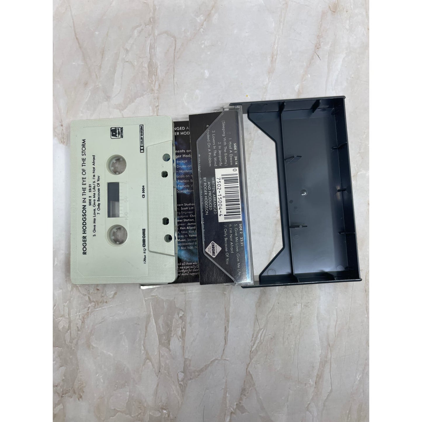 Roger Hodgson In the Eye of the Storm A&M Records Cassette Tape TH5-T3