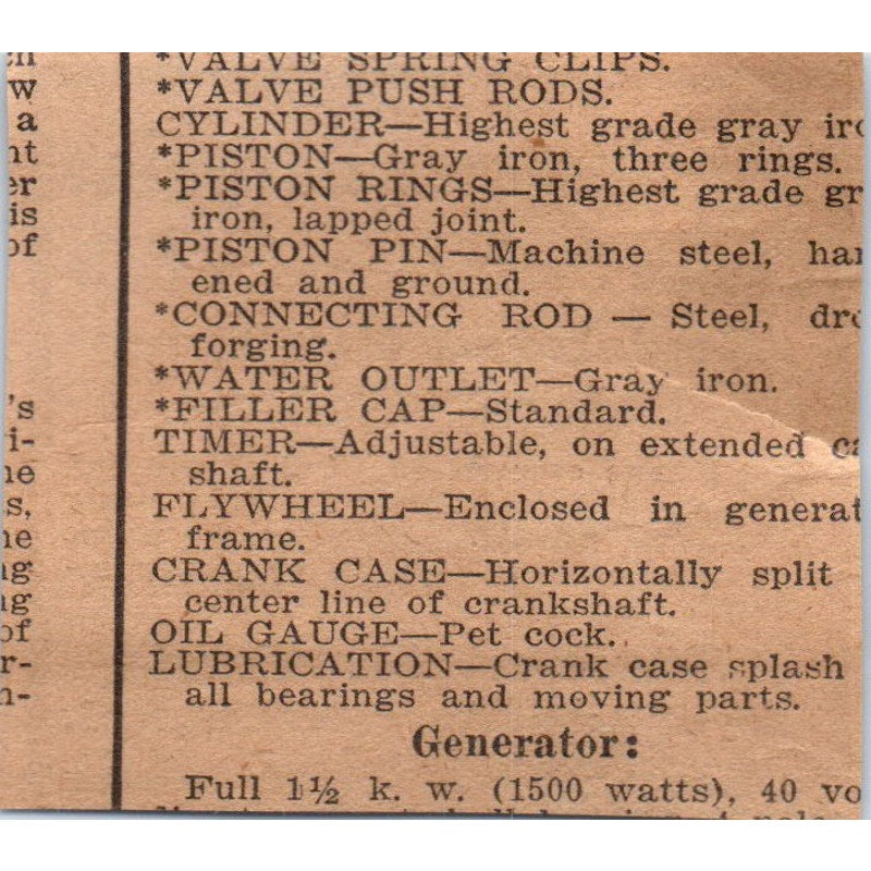 Stephen H. Ford Pigs Mayo Anne Arundel Co MD 1922 Magazine Ad AF2-S8