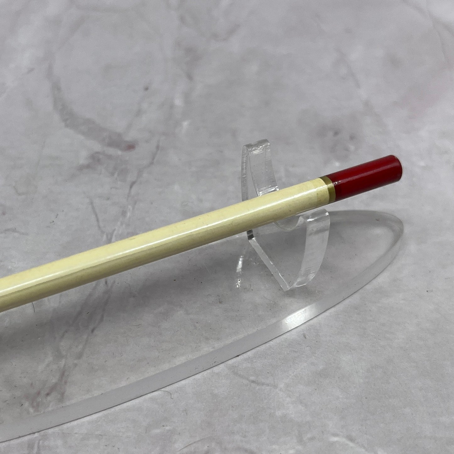 Vintage Slim White & Red Eraserless Pencil TC5-PN1