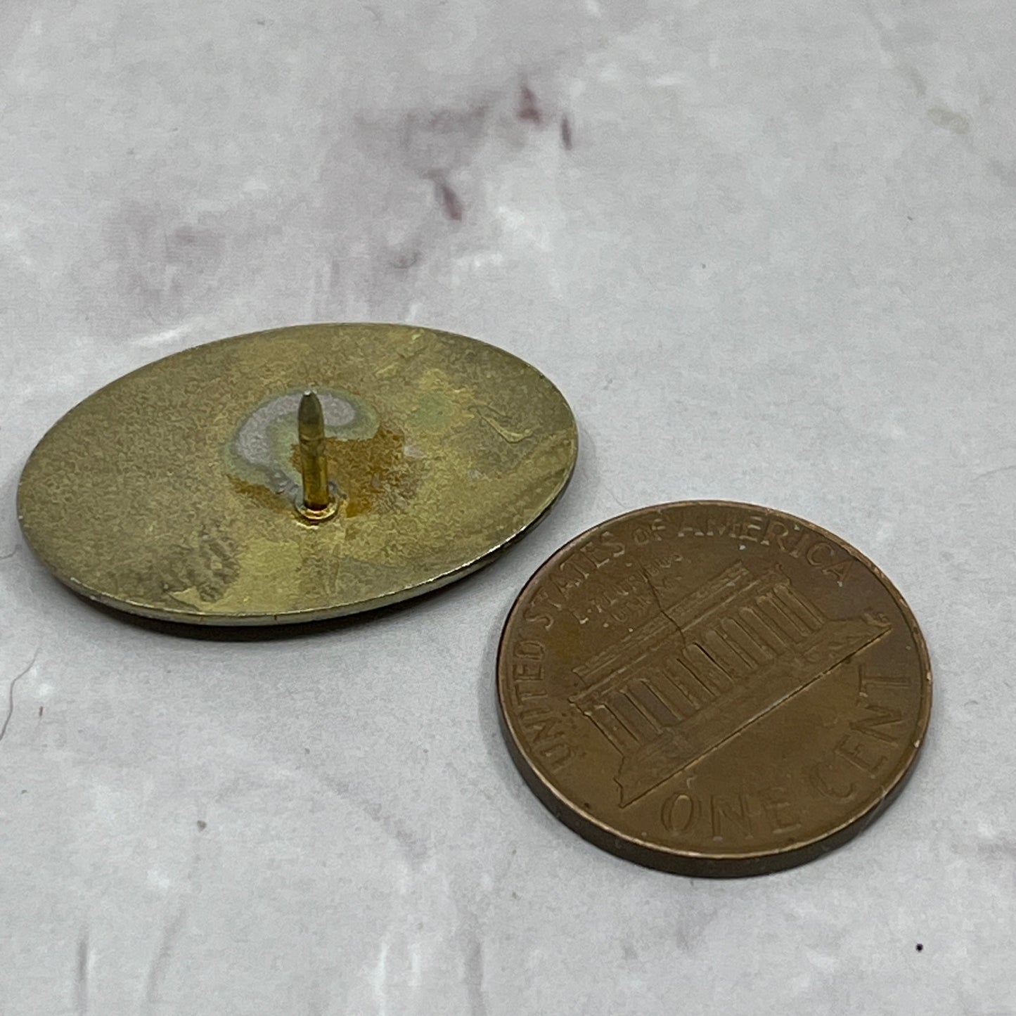 Vintage Minnesota State Lottery Enamel Pinback Button 1" SE2