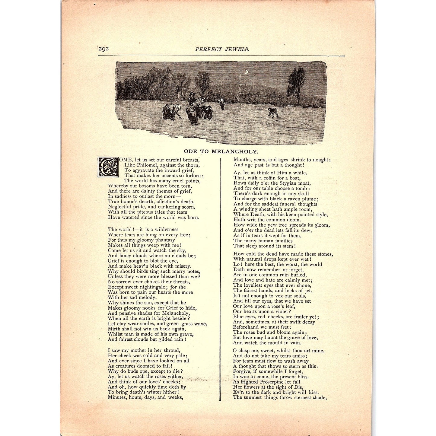 The Passions - Collins 1884 Poem TA5-CJ-5