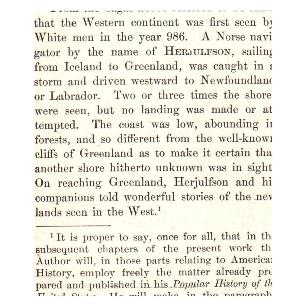 Old Stone Tower at Newport 1911 Engraving Print AF5-M1