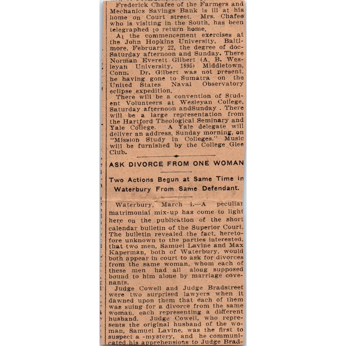Castoria for Infants Children The Centaur Co Hartford 1901 Newspaper Ad AD8-H3