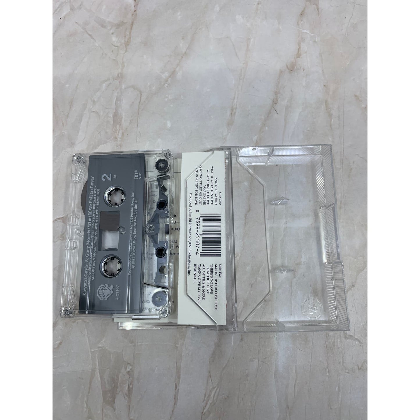 Crystal Gayle Gary Morris What If We Fall in Love? Cassette Tape TH5-T1