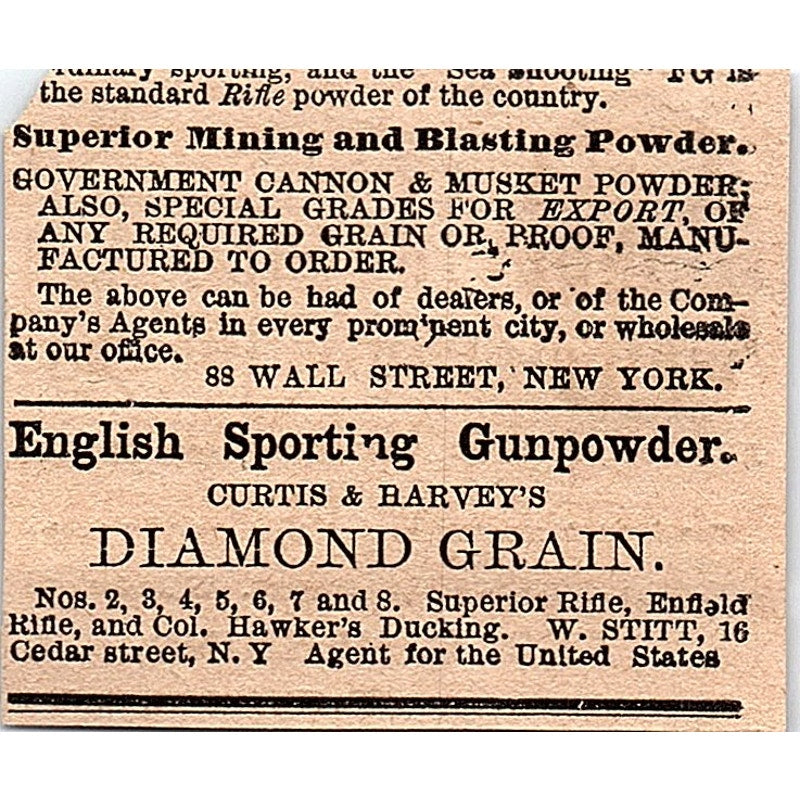 Geo. C. Henning Hunting Fishing Sport Clothing Washington DC 1878 Ad AG2-M14