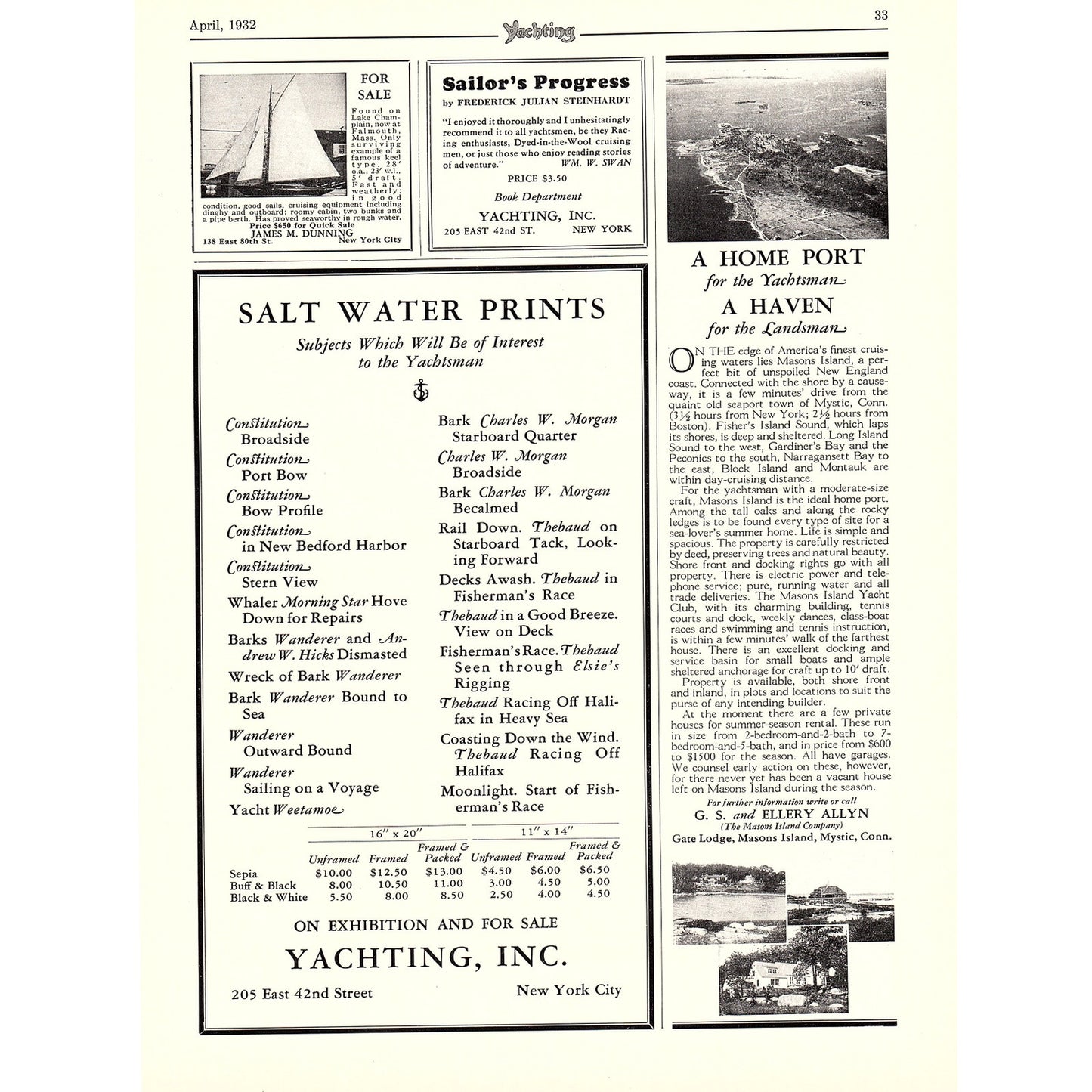1932 Evinrude 800 Sturditwin Outboard Motor 1932 Ad V1-4