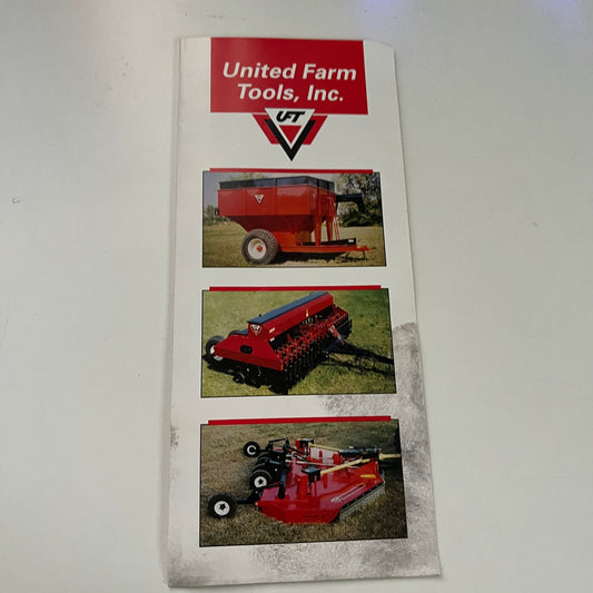 UFT United Farm Tools Inc Vintage Brochure AJ2-H7