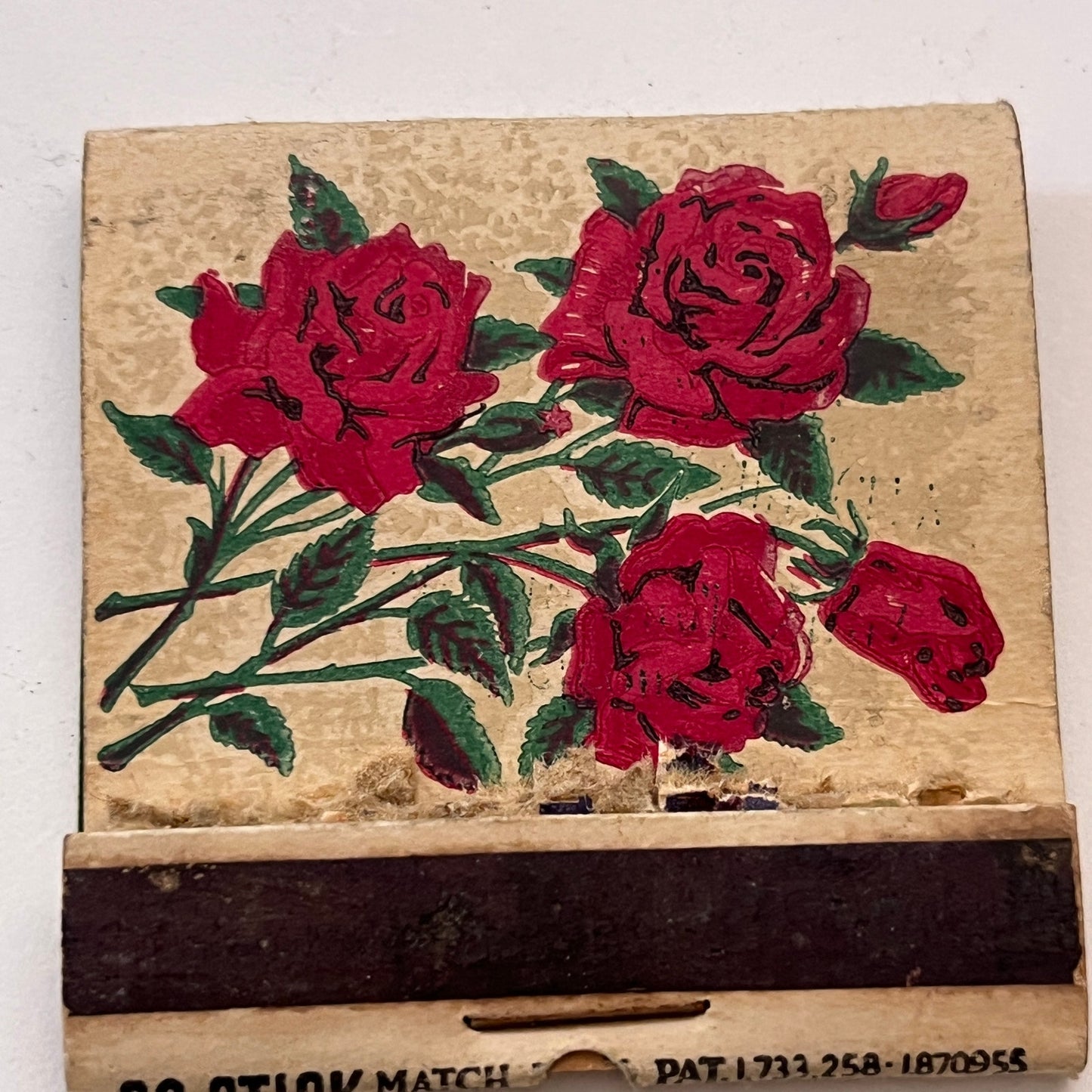The Flower Show Florists Publicity Service NY Vintage Matchbook Cover TB8-MB3-10